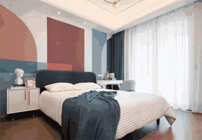 120平米二居室北京大悦城现代简约风格装修效果图